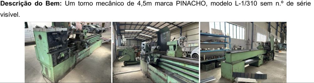 Diversas maquinas metalomecanica