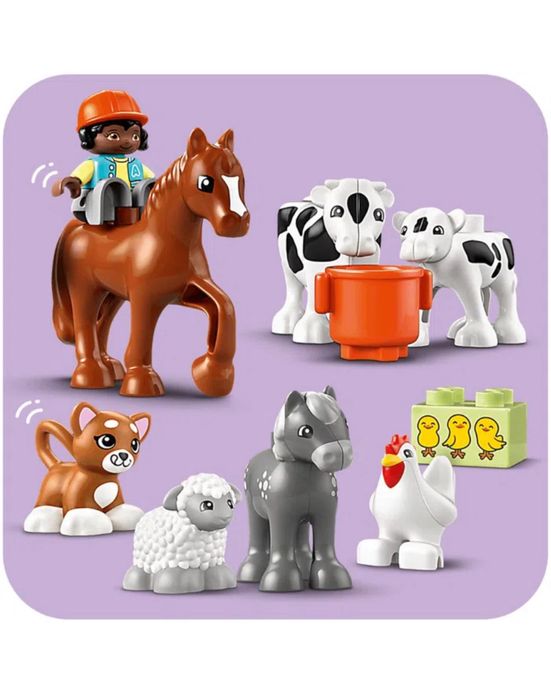 Конструктор LEGO DUPLO Town Догляд за тваринами на фермі 10416