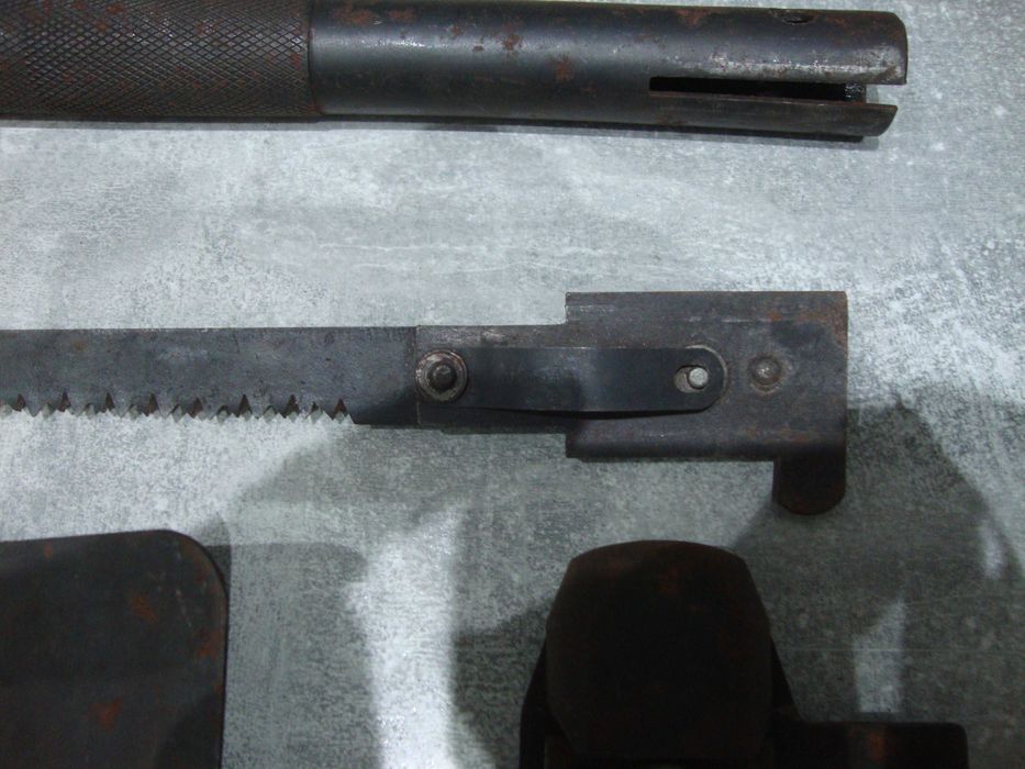 Zestaw 3 w 1 saperka siekiera piłka CCCP ZSRR Radziecki Rosyjski.