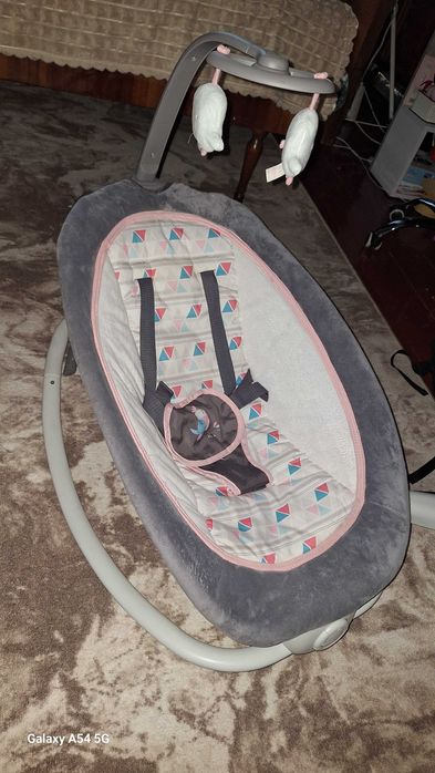 Шезлонг-гойдалка 2в1