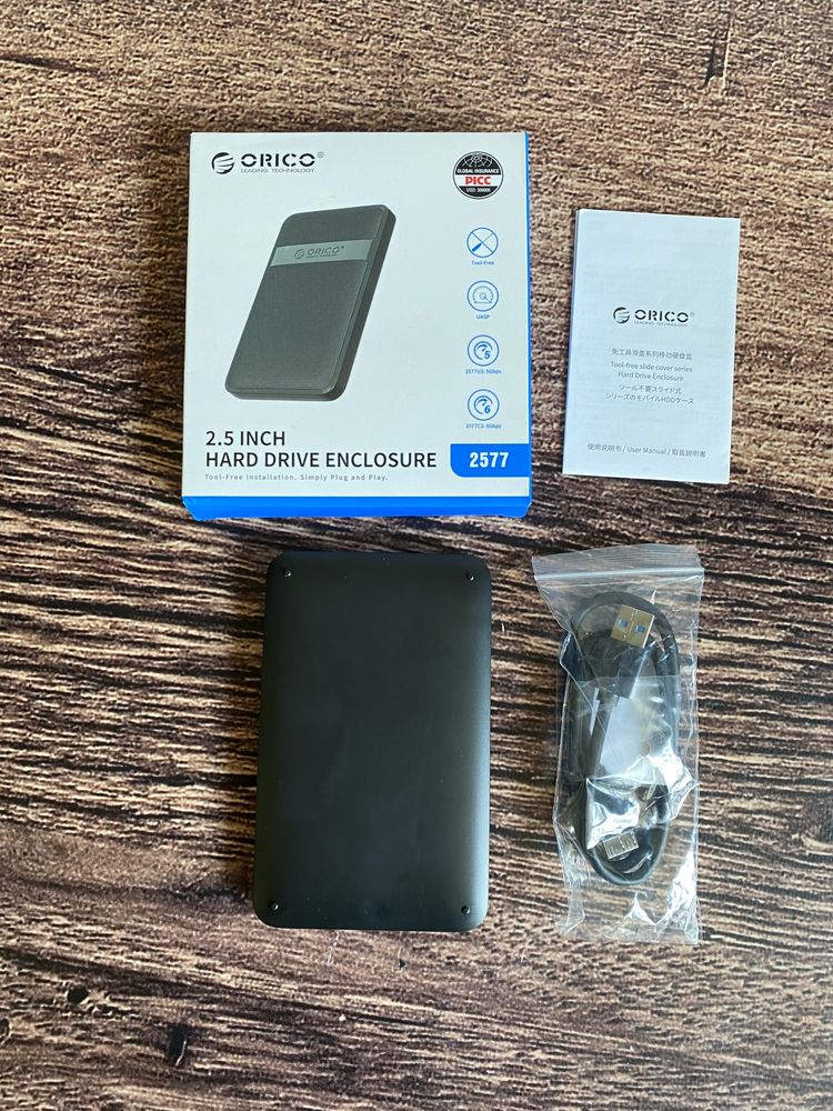 Внешний жесткий диск 1тб-(1000гб), usb-3.1 для Храниния Данных