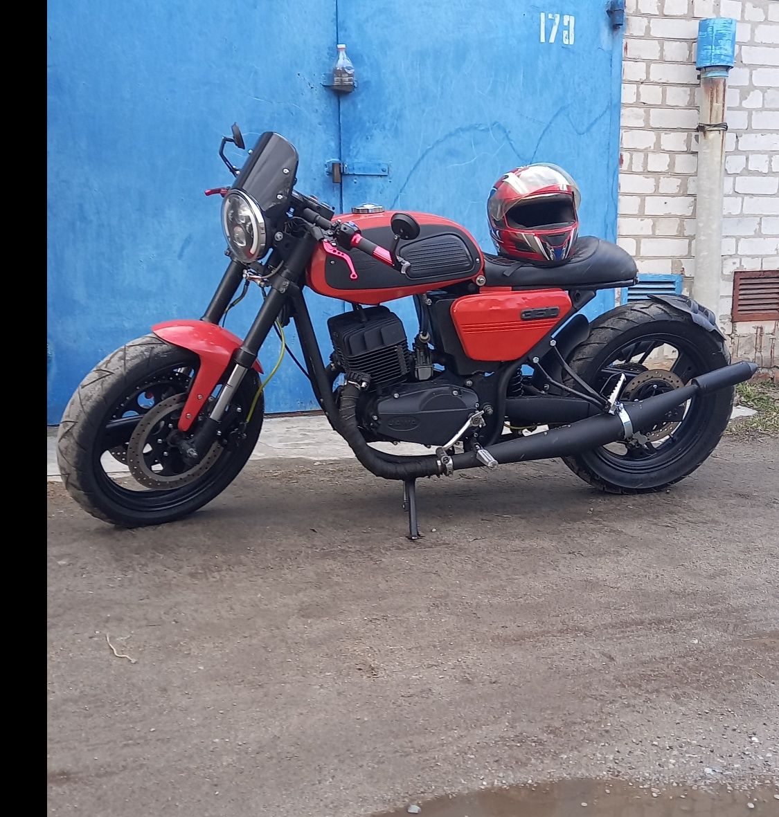 Ява 638 кастом Café racer