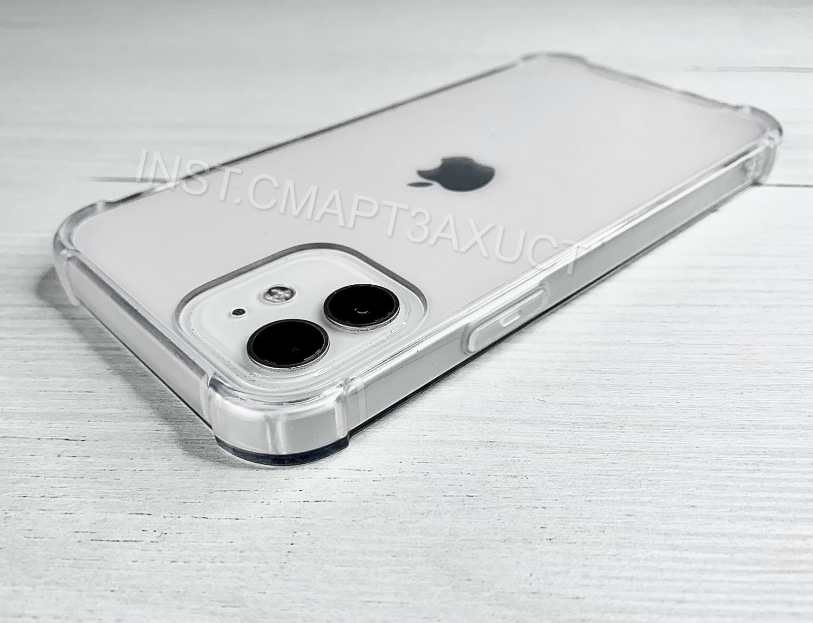 Чехол противоударный на iPhone 11 - 13 Pro Max прозрачный чохол айфон