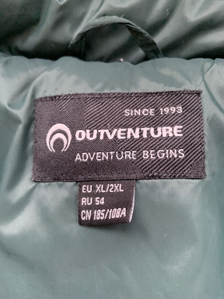 Зимовий пуховик Outventure 100% пух на козака