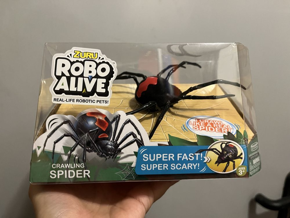Natal - Novo - Robot Alive aranha que anda
