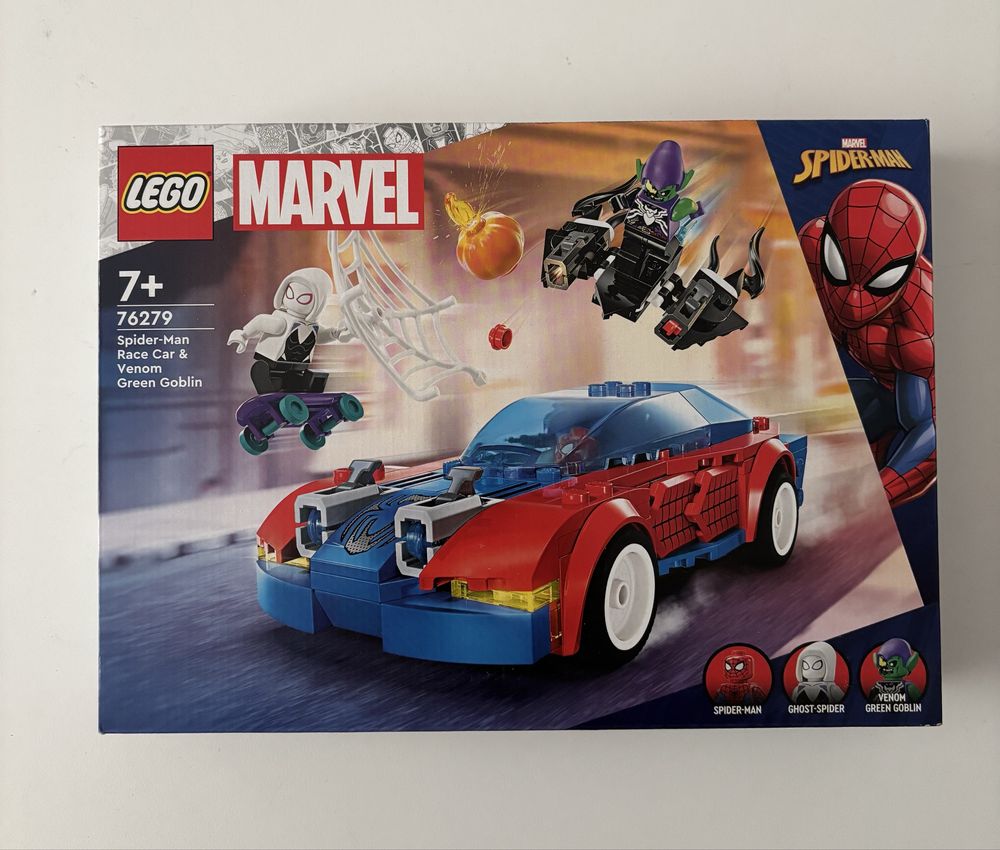 LEGO 76279 Marvel Super Heroes - wyścigówka spider mana klocki nowe