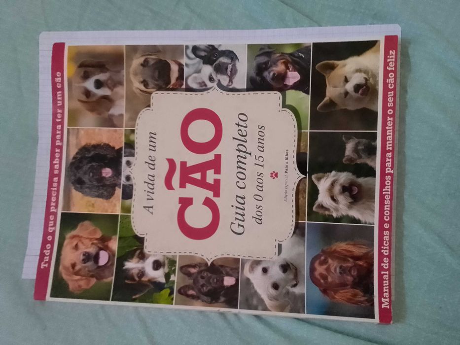 Livro "A Vida de um Cão - Guia Completo dos 0 aos 15 anos"