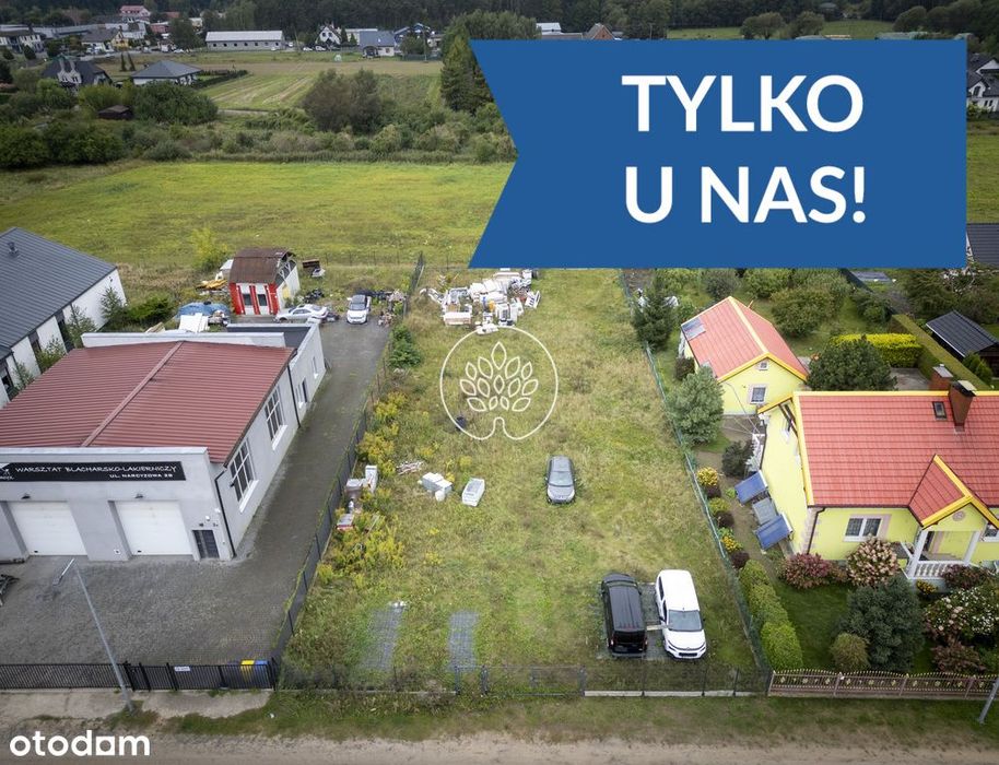 Dobrze skomunikowana działka rzemieślnicza Lipniki