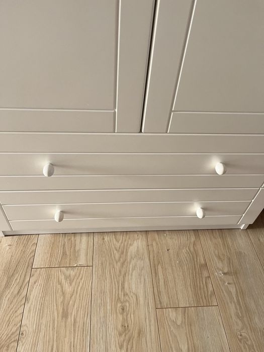 Meblik Bianco Fiori duza szafa