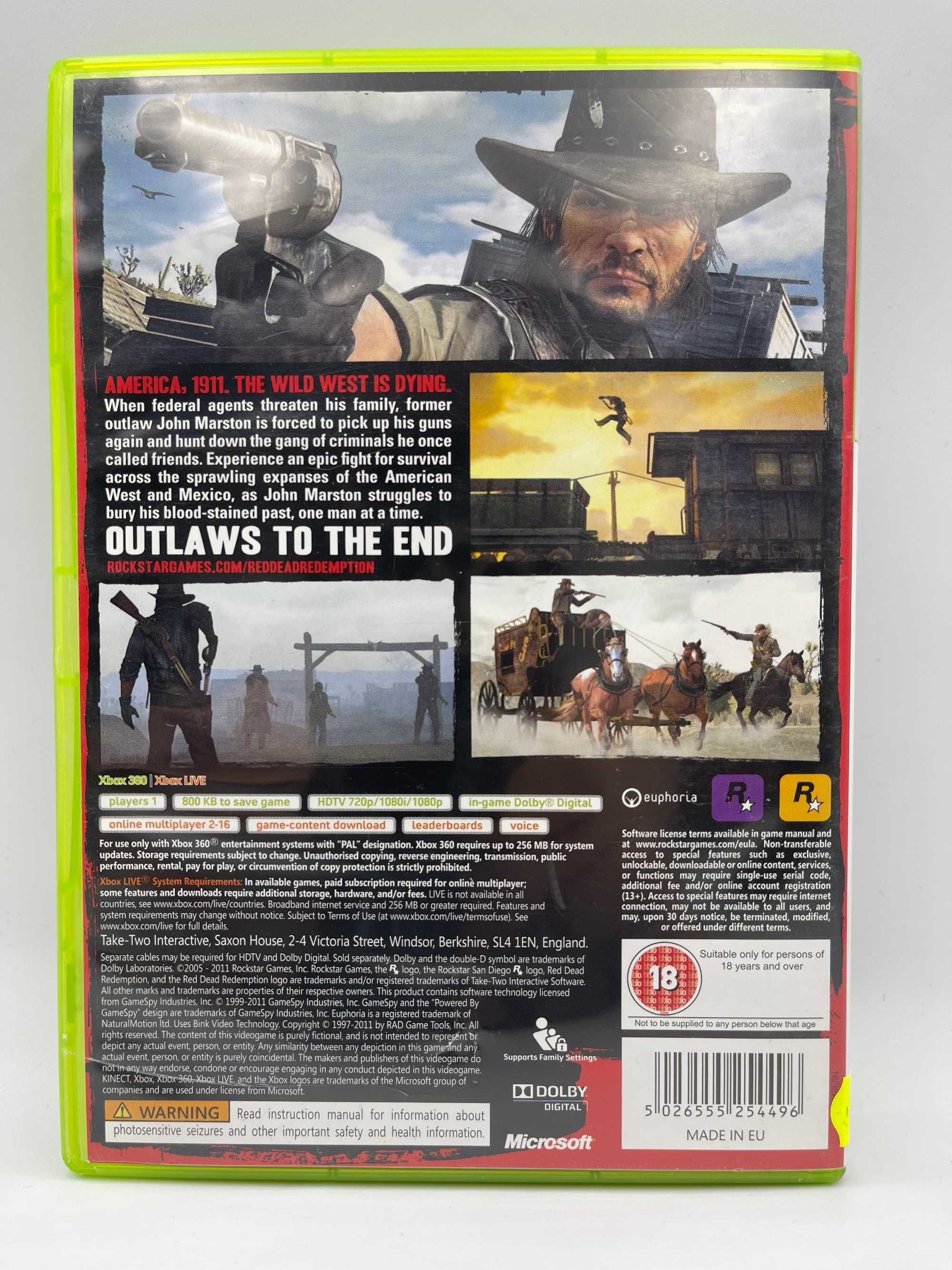 Red Dead Redemption Xbox 360