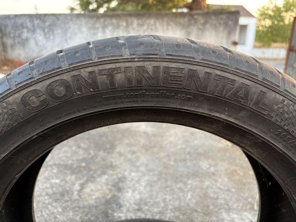 2 pneus Continental 205/50 R17