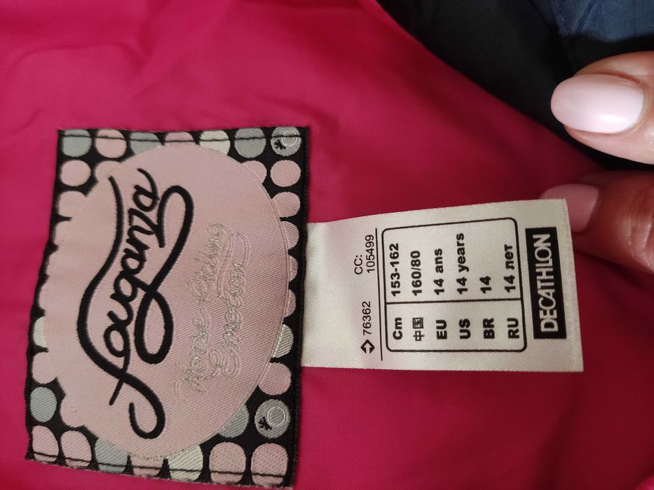 zestaw do jazdy konnej fOuganza - 12-16 lat -  oryginalny