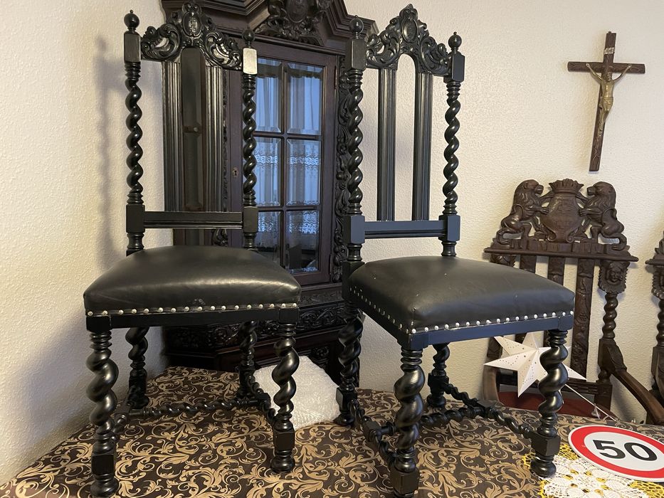 Krzesła Gdańskie 2 szt