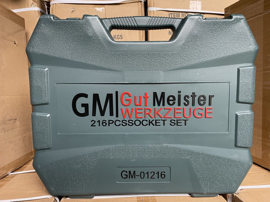 Набір інструментів Gut Meister GM - 216 одиниць Німеччина