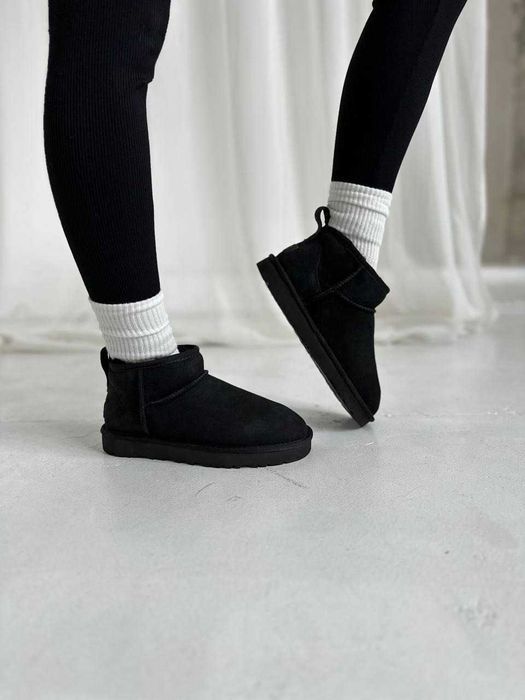 Угги/Уги/Угг/Уггі/UGG Australia Ultra Mini Classic Black/100% Овчина