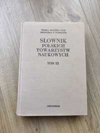 Słownik polskich towarzystw naukowych