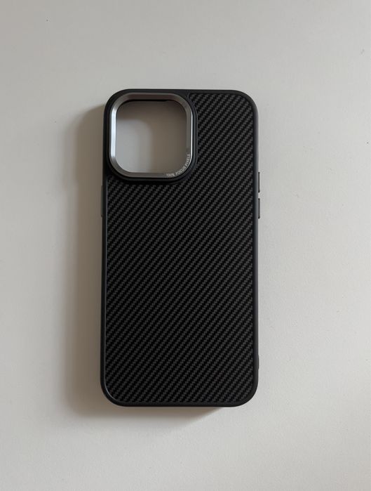 Карбоновий чехол на iPhone 15 Pro Max, новий