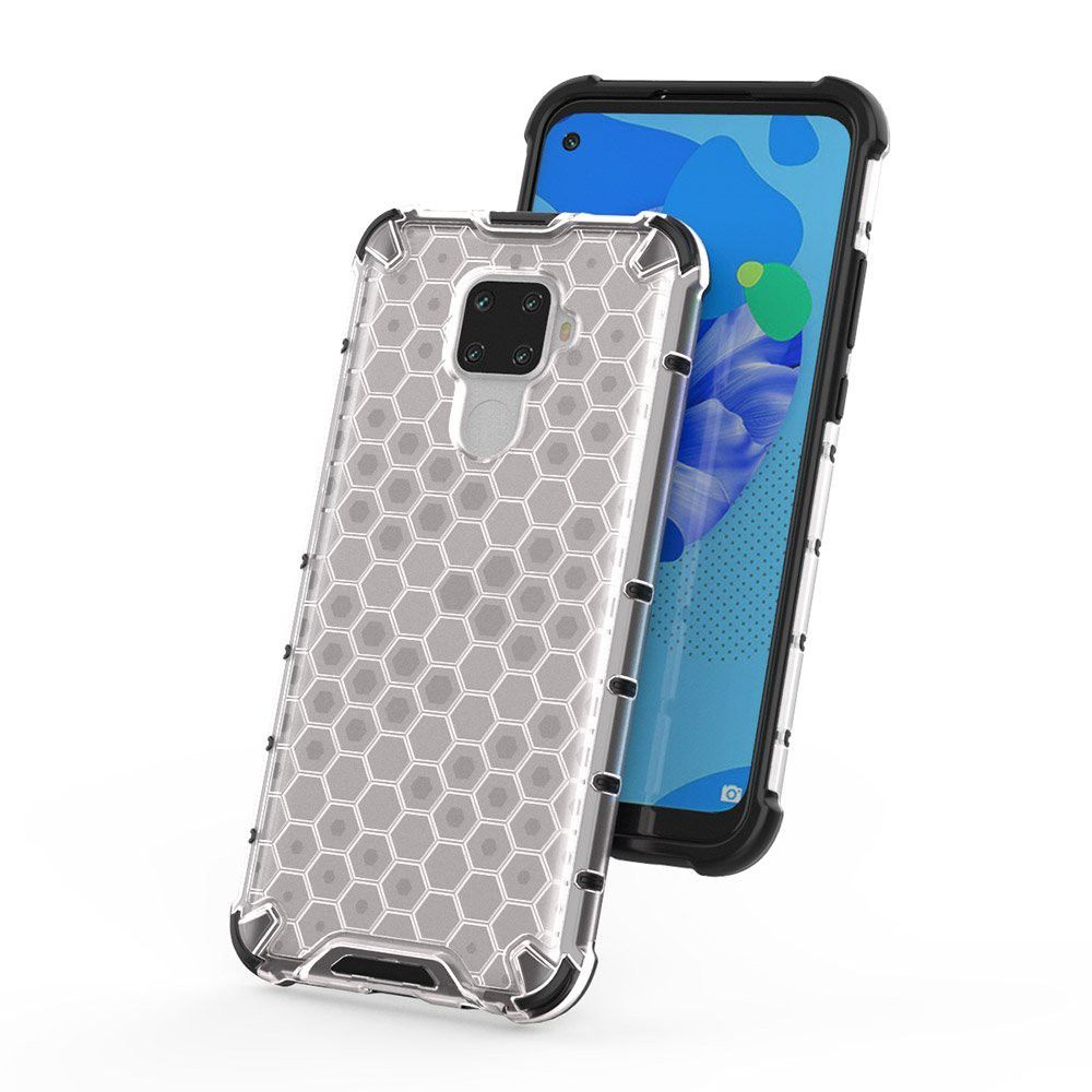 Etui Honeycomb Huawei Mate 30 Lite Clear