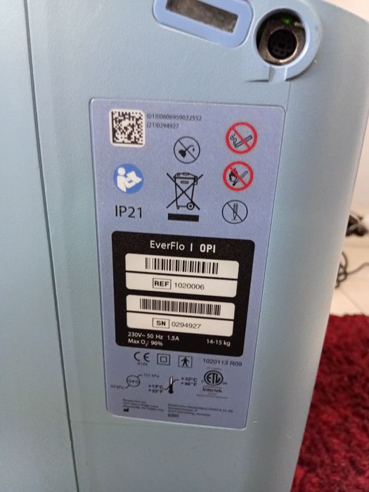 Maquina de oxigenio 390€