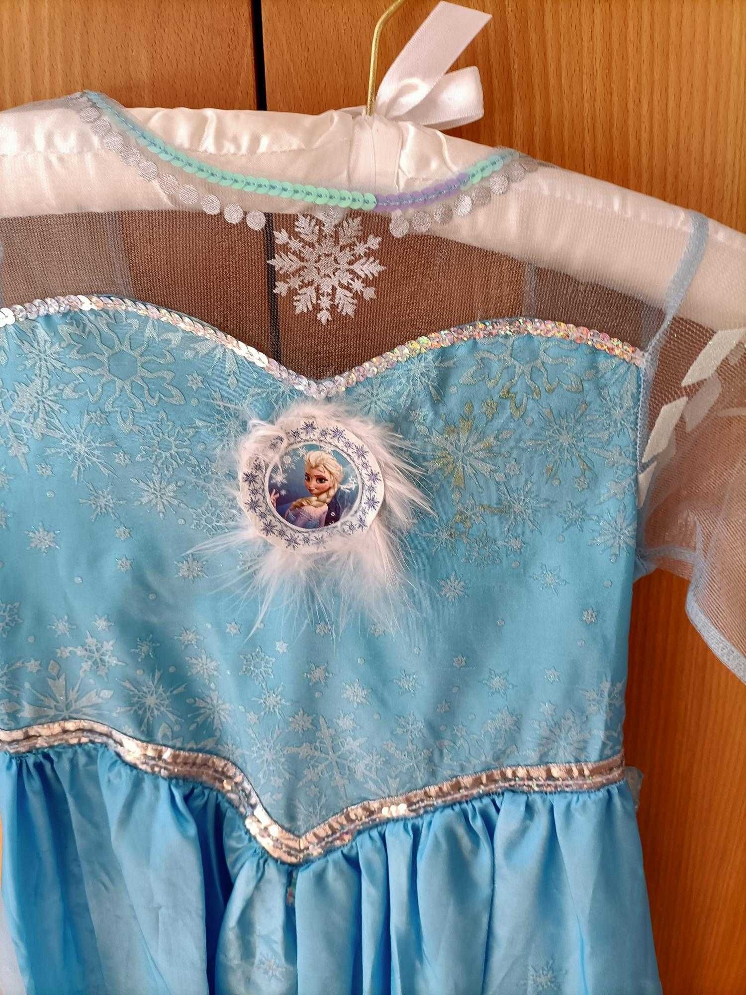 Vestido Disney Elsa  7-8 anos