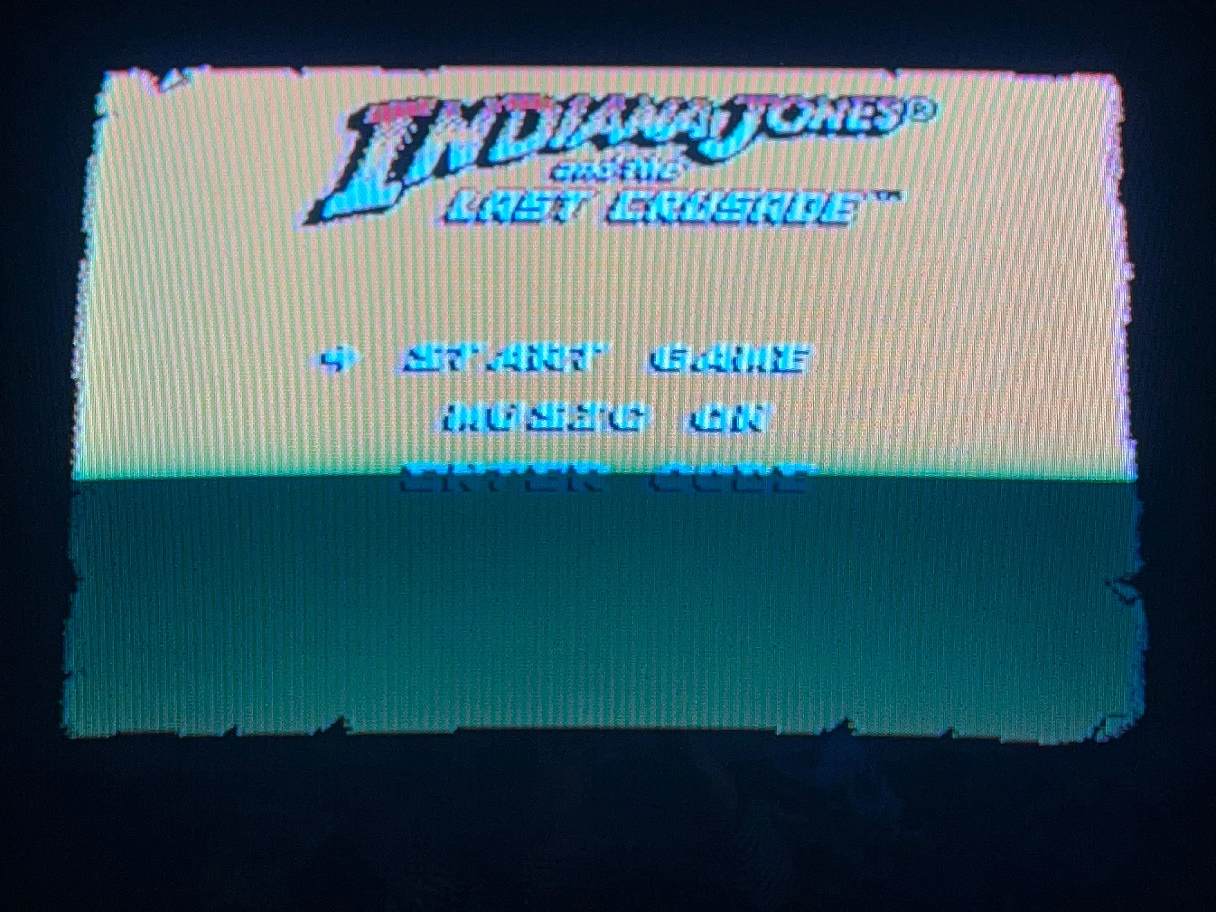 Indiana Jones and the Last Crusade, Unikat, Pegasus