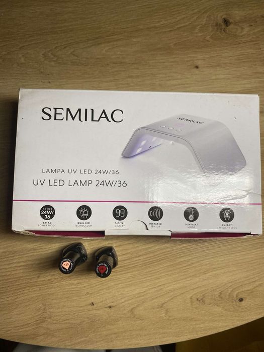 Semilac lampa UV LED 24W/36 + lakiery