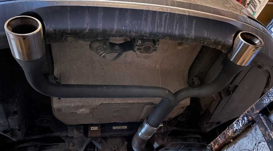 tłumik przelotowy wydech BMW F22 F30 F31 F32 F33 F36