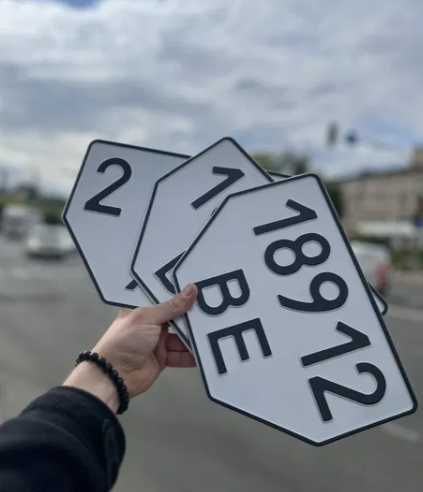‼️Номерні знаки‼️ Дубликаты номеров, квадратні американські автономера