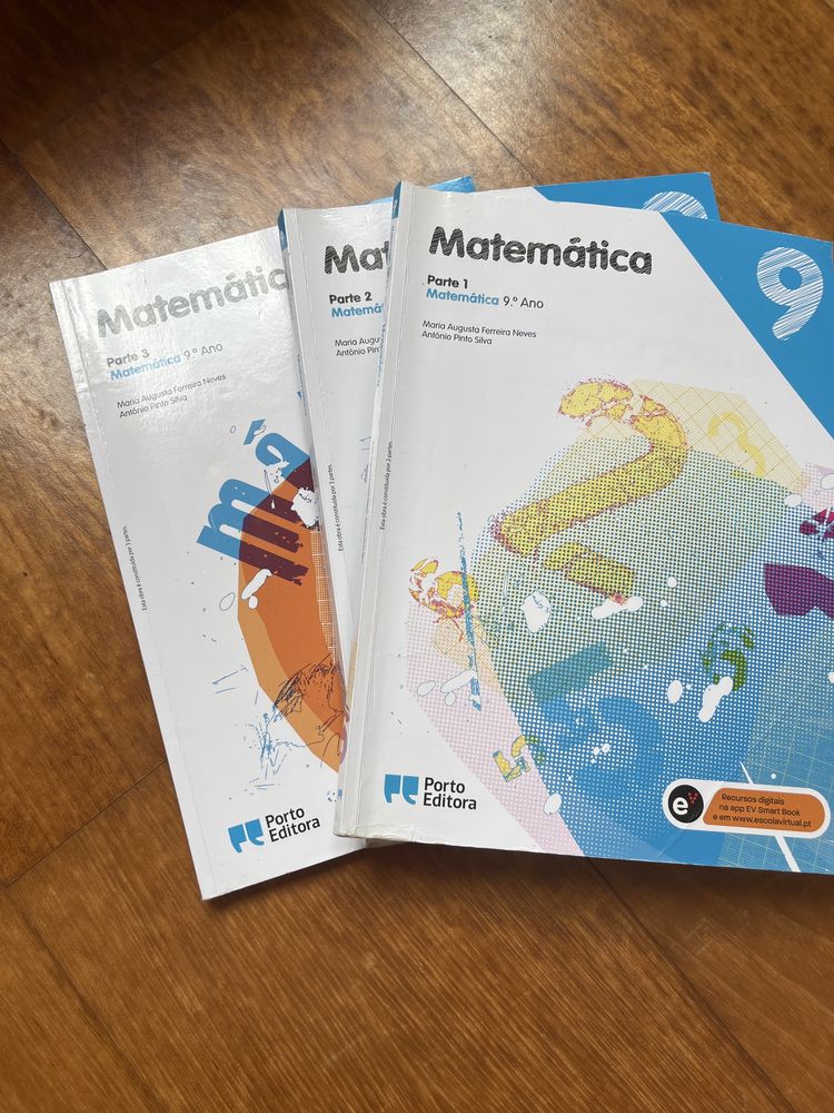 Manuais Matematica 9 novos