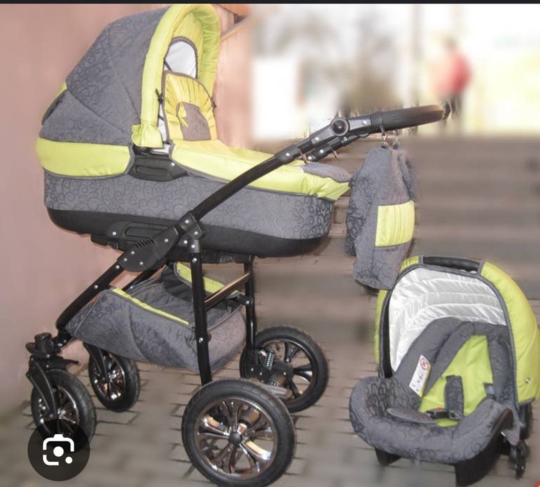 Wozek dzieciecy aluminiowy 3 w 1