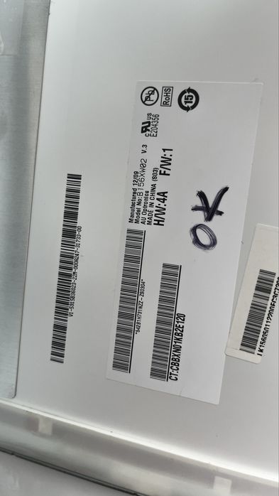 Płyta główna matryca zasilacz ASUS BTC 202 B - sprawna