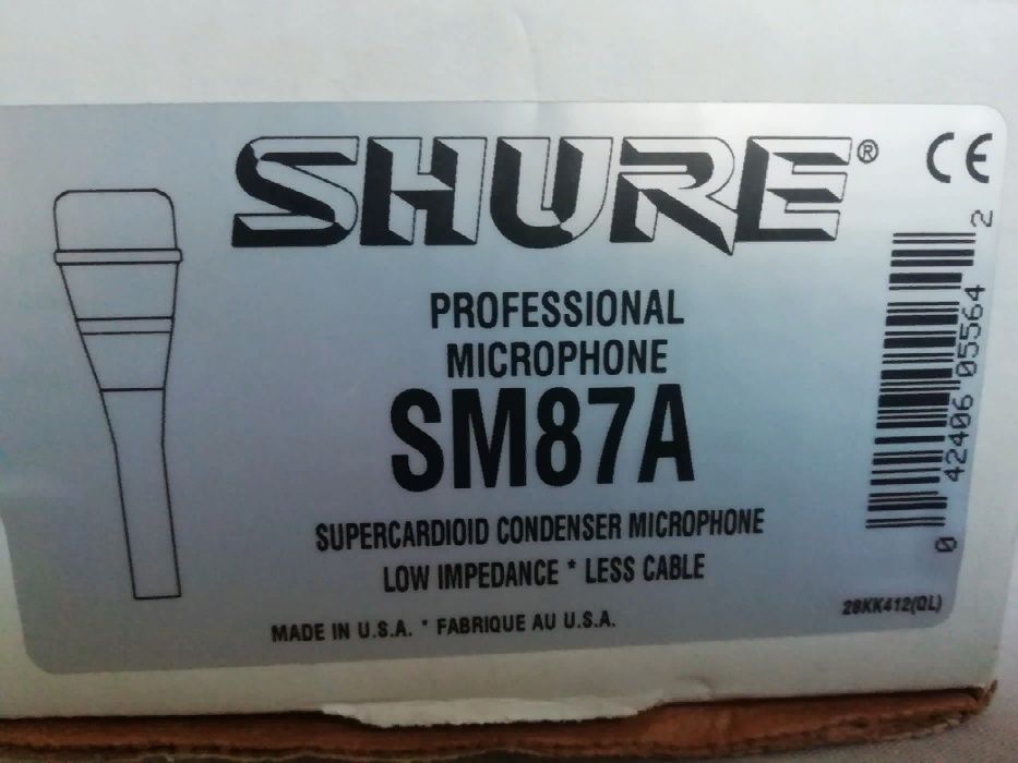 Shure SM-87 made in USA