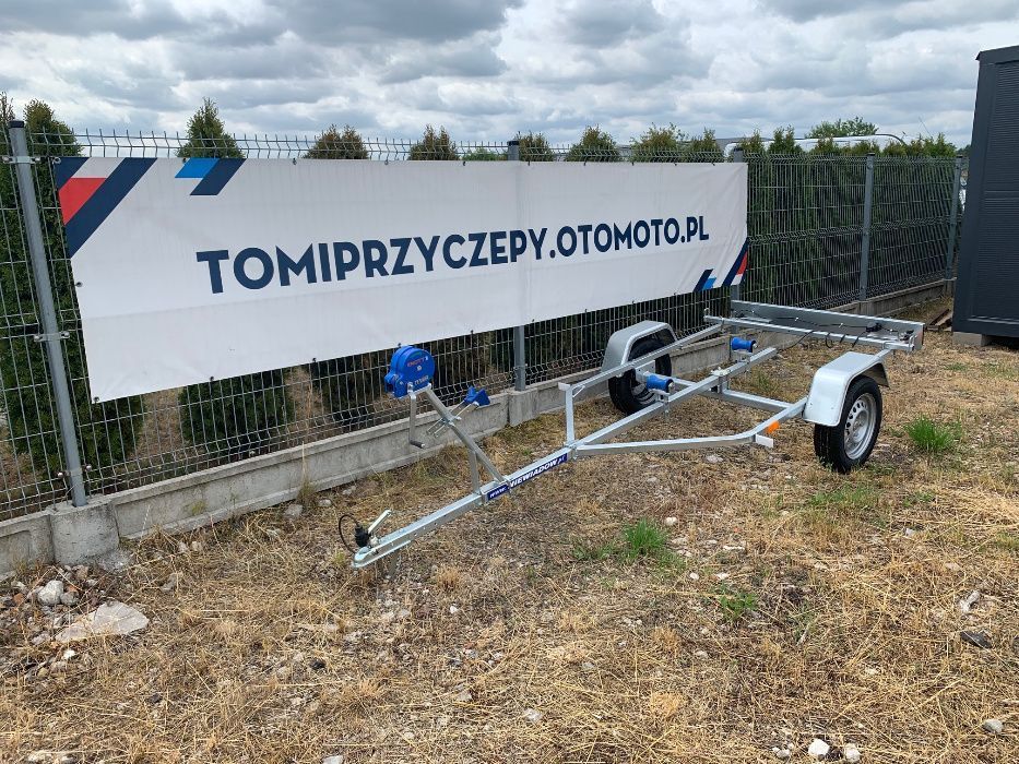 Podłodziowa przyczepka Niewiadów P400 4m 450 DMC dostawa cała Polska