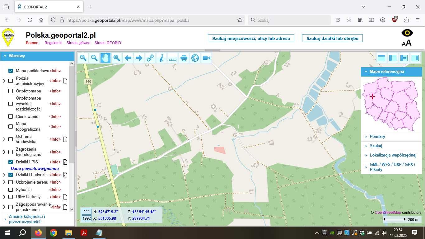Działka w miejscowości Rąpin w puszczy noteckiej