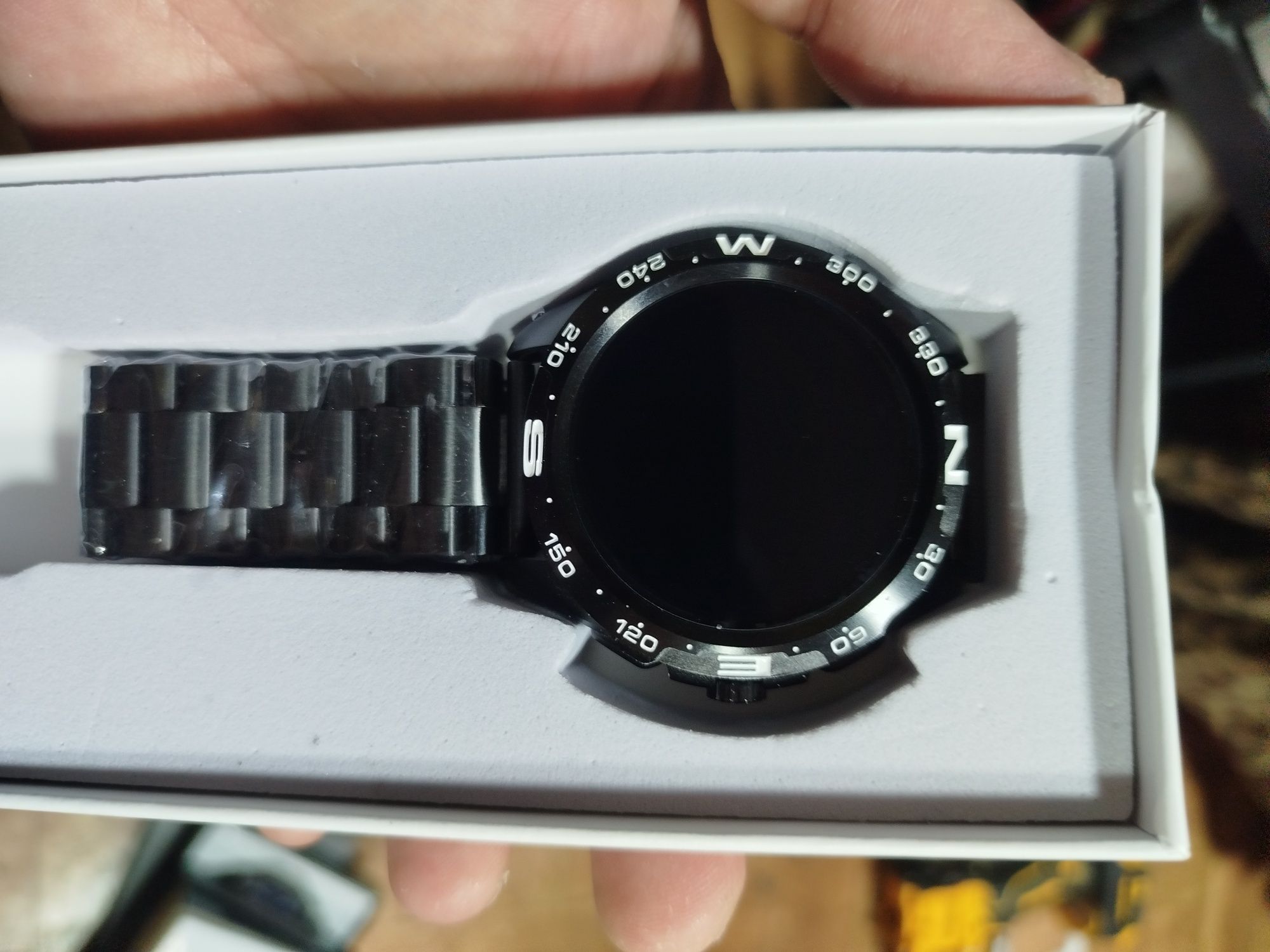 Тактические смарт часы GPS. IP68. COMPASS. Стальной корпус