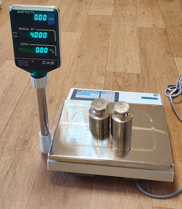 Весы CAS AP1M, rs232, 15кг, новые