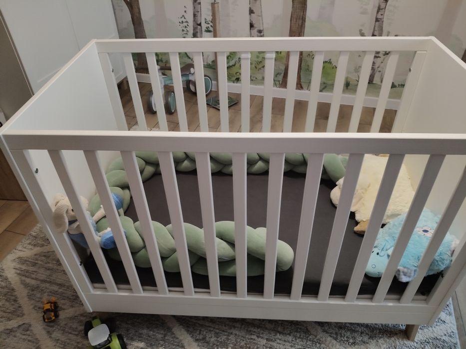 Łóżeczko drewniane Klupś