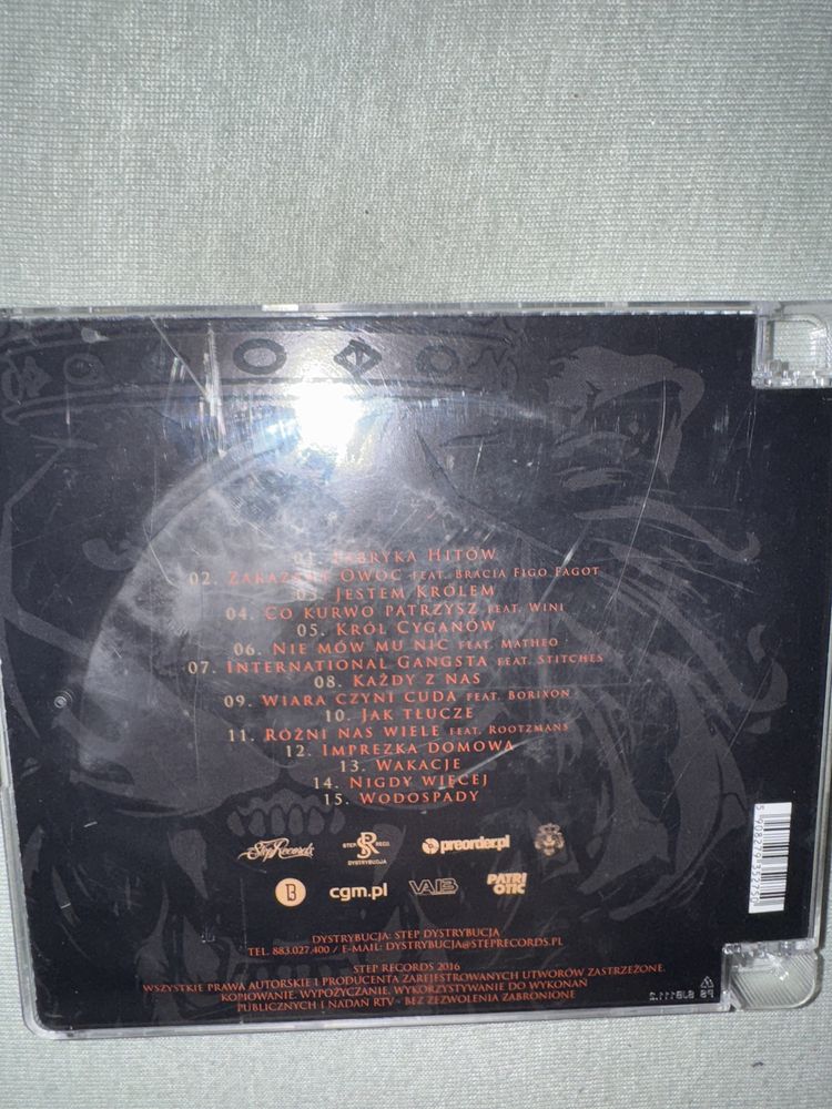Plyta cd krol albani popek X matheo