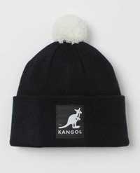 Kangol женская шапка H&M теплая черная