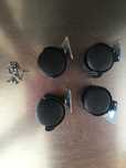 4 rodas pequenas para moveis, cadeiras, mochilas...etc
