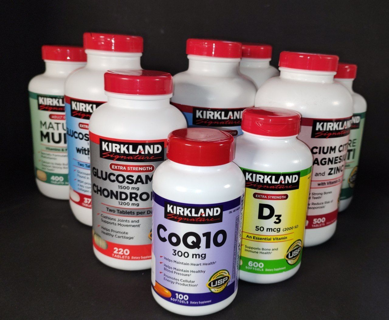 Глюкозамин+МСМ Хондроитин Kirkland США Glucosamin Киркланд витамины