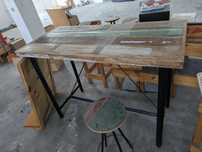 Mesa de Madeira reciclada