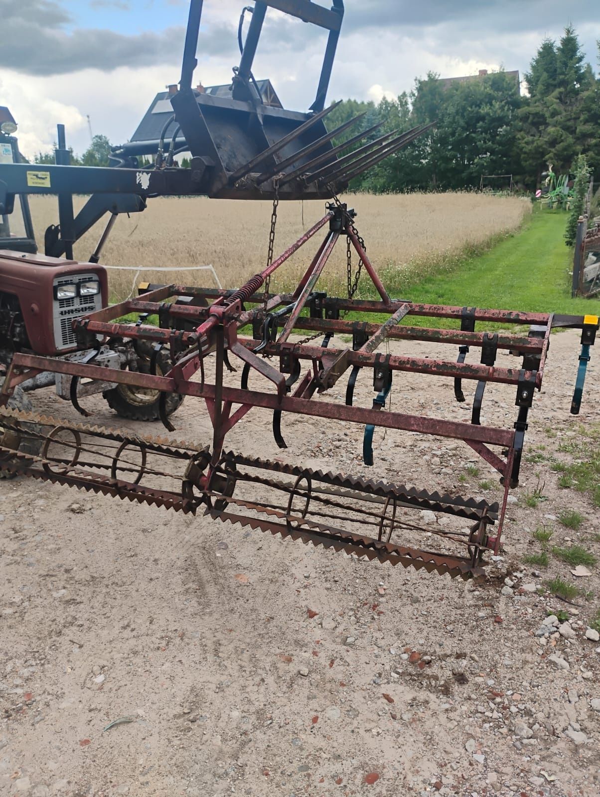 Kultywator 3m z wałem strunowym