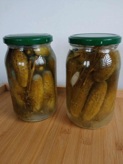 Ogórki kiszone - sprzedam