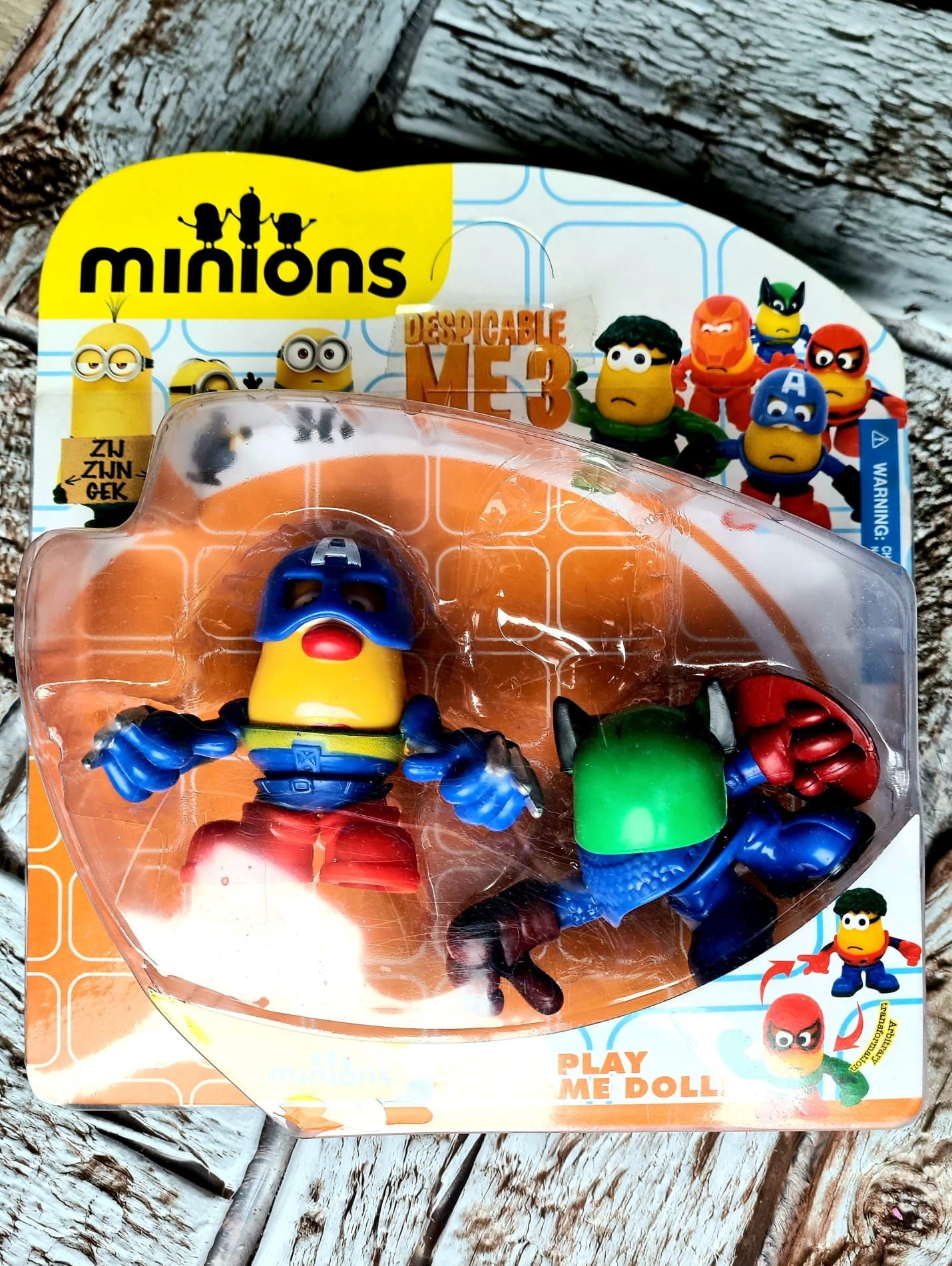 Figurka z bajki Minionki + akcesoria nowa super prezent