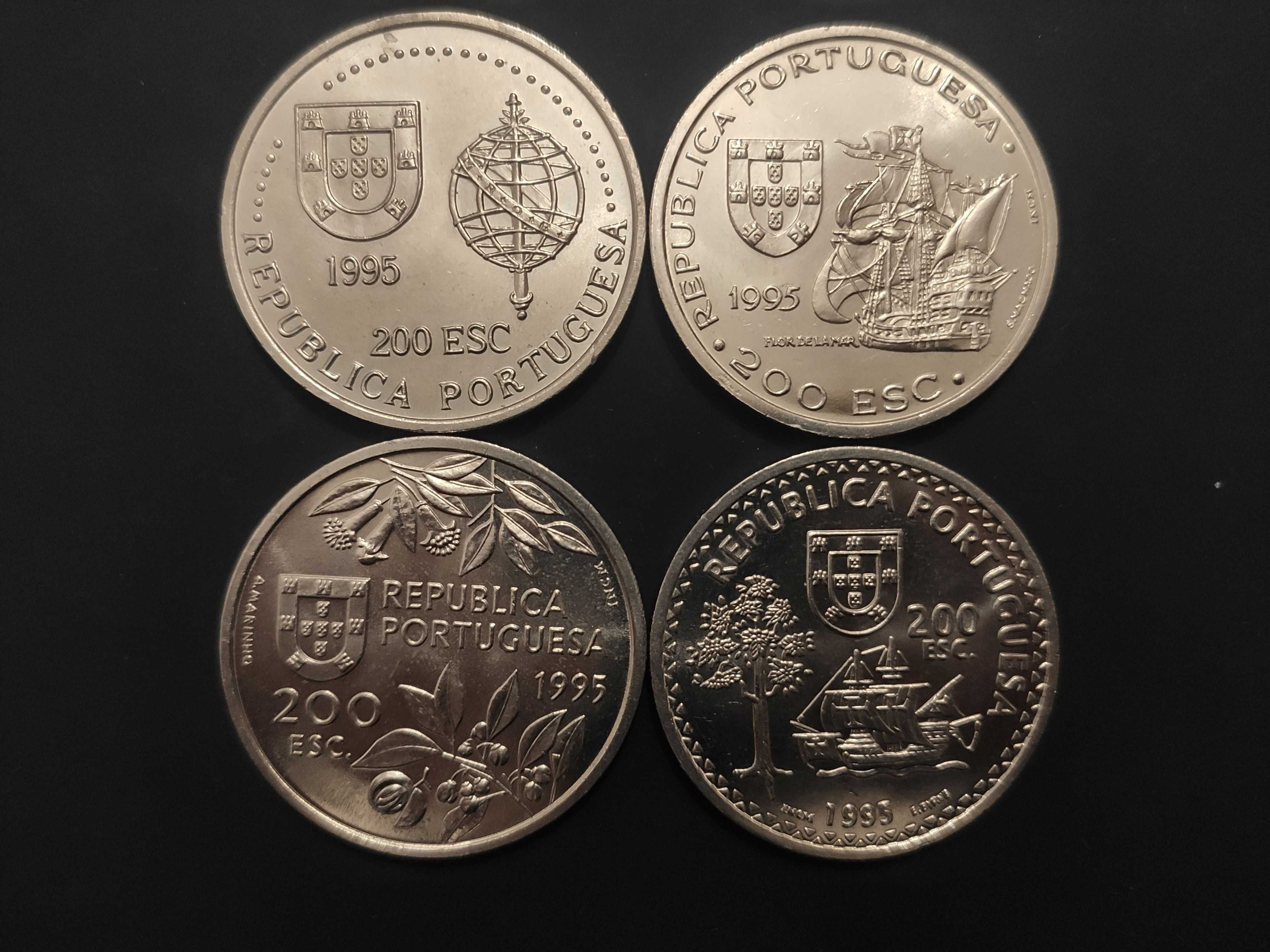 4 moedas de 200$ - Serie VI - (Conjunto 4.5€) #3