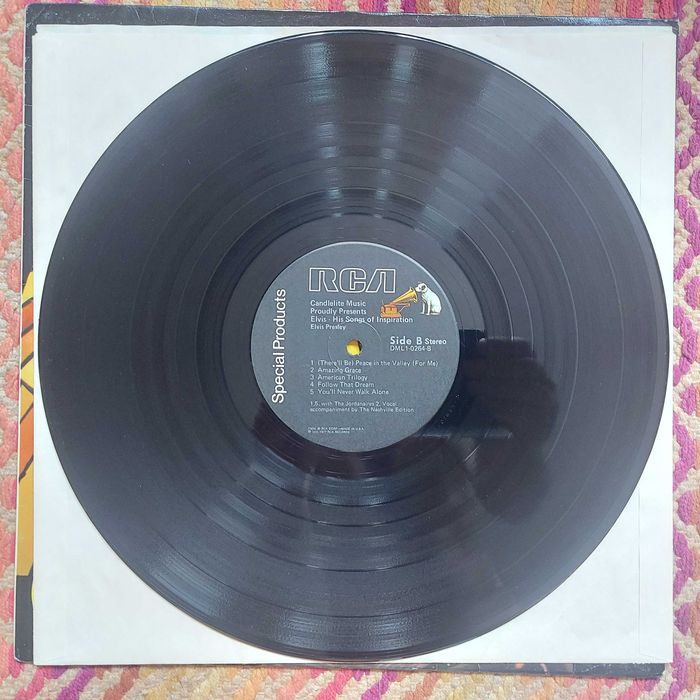 Elvis Presley Elvis - His Songs Of Inspiration 1977  US  (EX+/EX-)