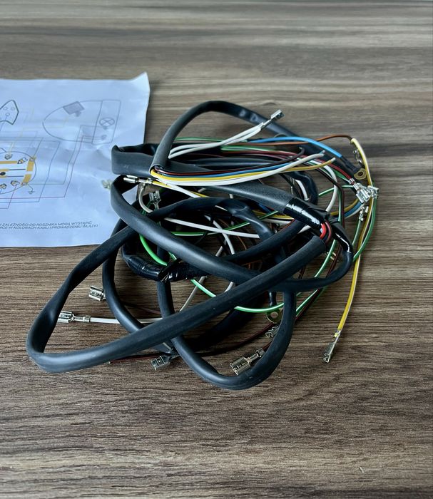 NOWA POLSKA instalacja elektryczna WSK 125 B3 JEDNORAMÓWKA