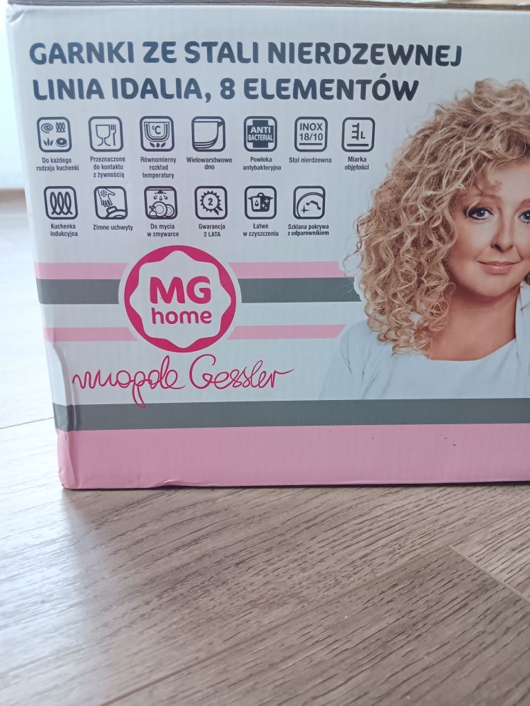 Zestaw garnków linia Idalia Magda Gessler