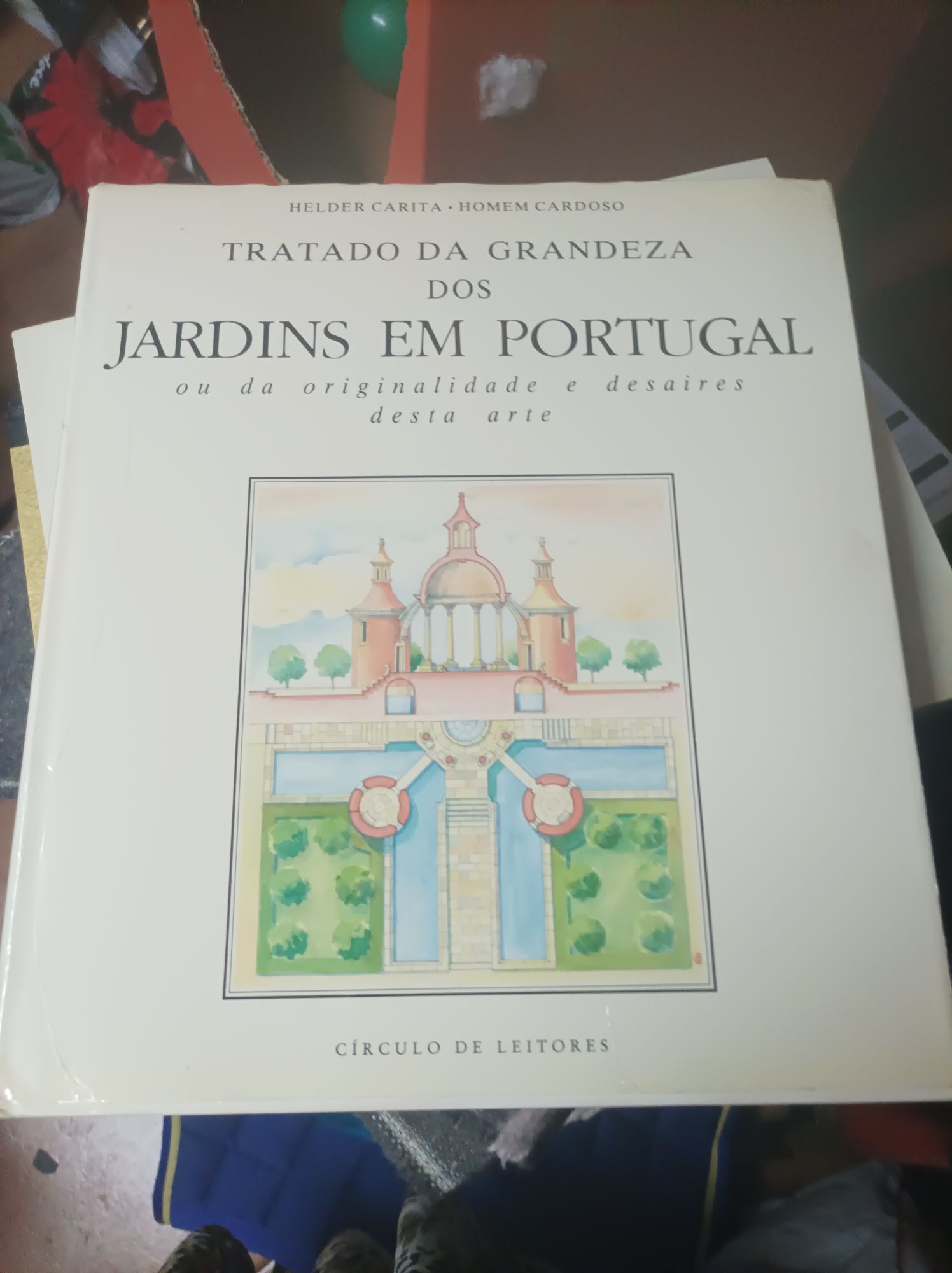 Livros de portugal, jardins, grandes museus, tesouros artisticos